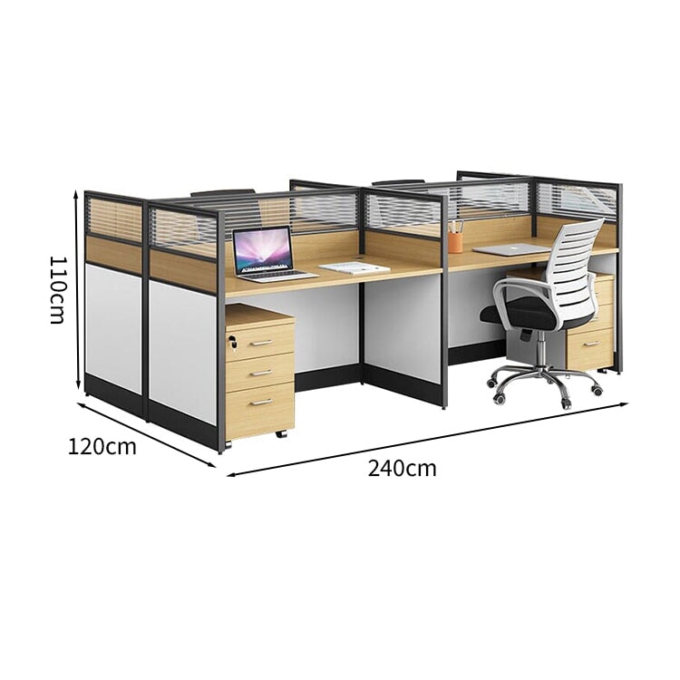 Office desk, desk, free combination desk, with cabinet, with chair, office desk OD-A33 