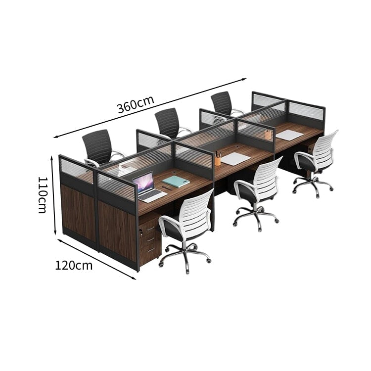 Office desk, desk, free combination desk, with cabinet, with chair, office desk OD-A33 