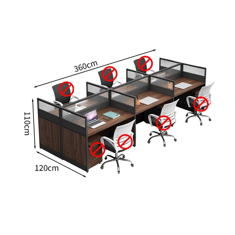Office desk, desk, free combination desk, with cabinet, with chair, office desk OD-A33 