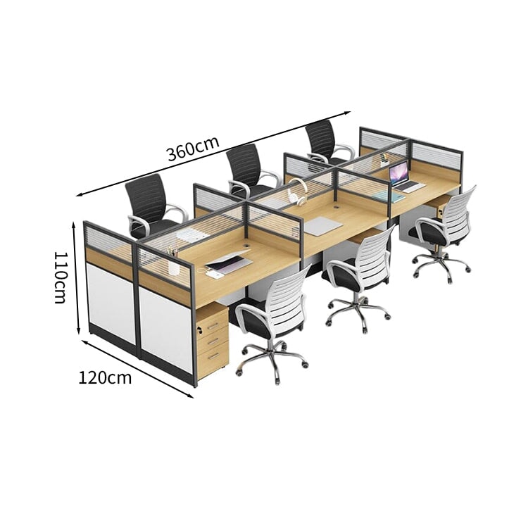 Office desk, desk, free combination desk, with cabinet, with chair, office desk OD-A33 