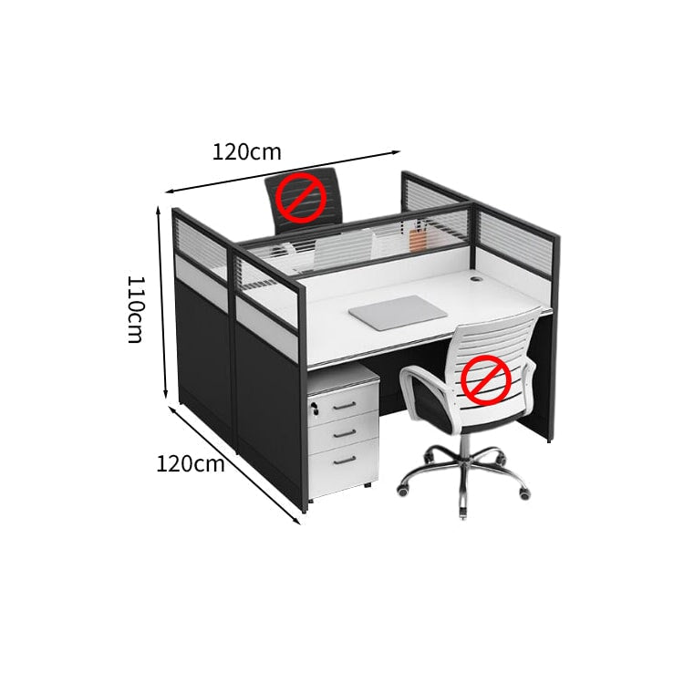 Office desk, desk, free combination desk, with cabinet, with chair, office desk OD-A33 