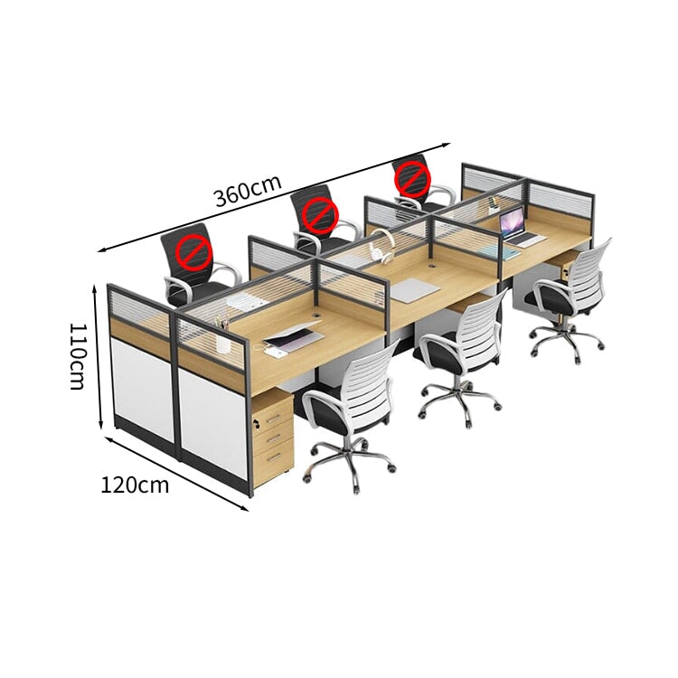 Office desk, desk, free combination desk, with cabinet, with chair, office desk OD-A33 