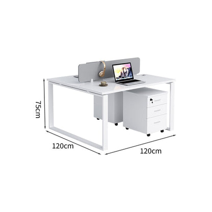 Free address desk, storage, meeting table, with wiring box, work table, office desk, conference room, workbench, desk and chair set, customizable BGZ-M-021 