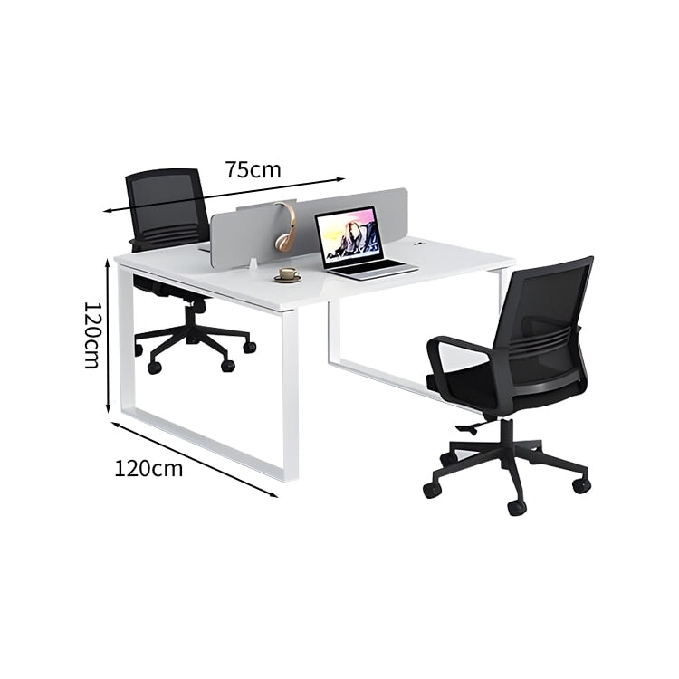 Free address desk, storage, meeting table, with wiring box, work table, office desk, conference room, workbench, desk and chair set, customizable BGZ-M-021 