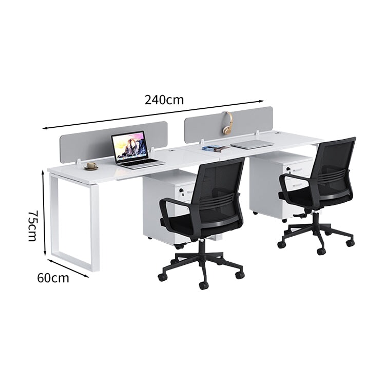 Free address desk, storage, meeting table, with wiring box, work table, office desk, conference room, workbench, desk and chair set, customizable OD-A36 