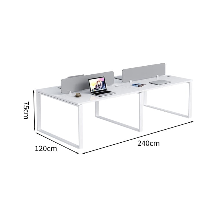 Free address desk, storage, meeting table, with wiring box, work table, office desk, conference room, workbench, desk and chair set, customizable BGZ-M-021 