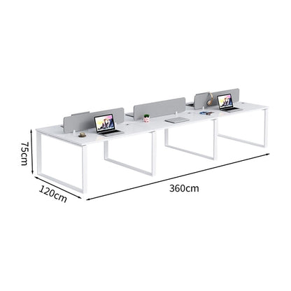 Free address desk, storage, meeting table, with wiring box, work table, office desk, conference room, workbench, desk and chair set, customizable BGZ-M-021 