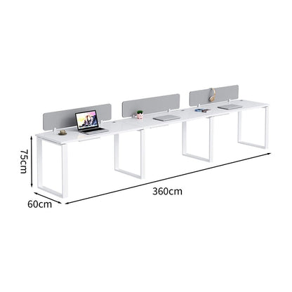 Free address desk, storage, meeting table, with wiring box, work table, office desk, conference room, workbench, desk and chair set, customizable BGZ-M-021 