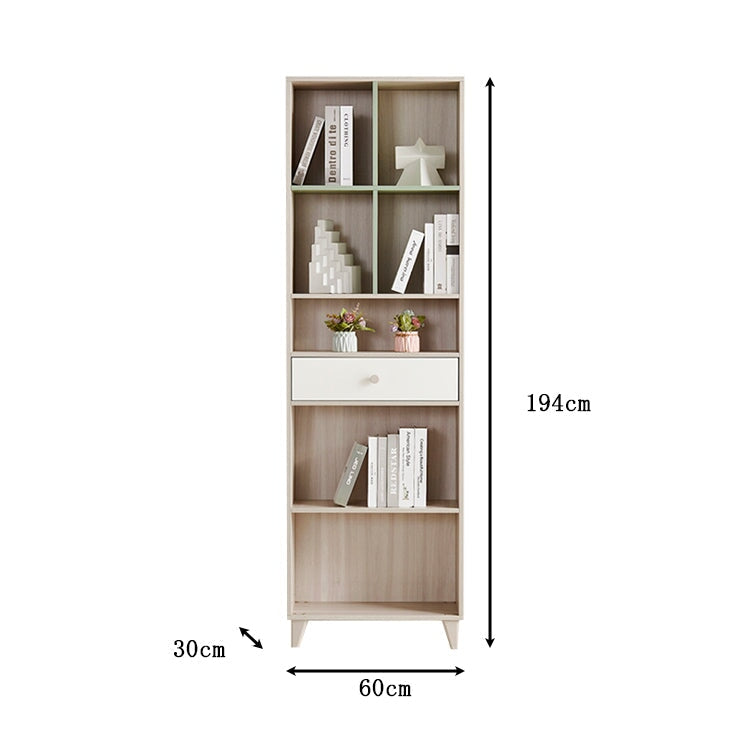 Work desk, study desk, computer desk, desk, simple, with drawer, bookshelf, computer, edge processing, melamine veneer, stain resistant, storage, ergonomic, CD-A20