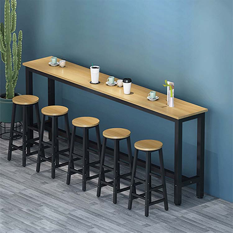 Bar table, high table, wall-mounted table, storage table, chair set available, customized product BT-A7 