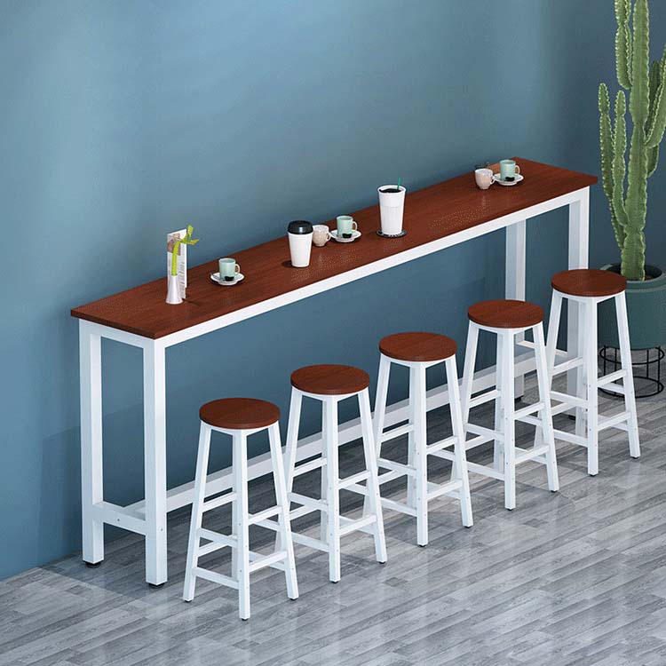 Bar table, high table, wall-mounted table, storage table, chair set available, customized product BT-A7 