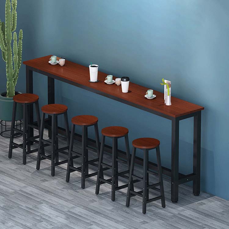 Bar table, high table, wall-mounted table, storage table, chair set available, customized product BT-A7 