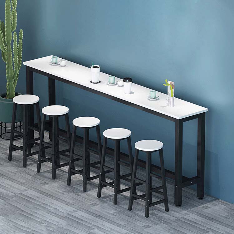 Bar table, high table, wall-mounted table, storage table, chair set available, customized product BT-A7 