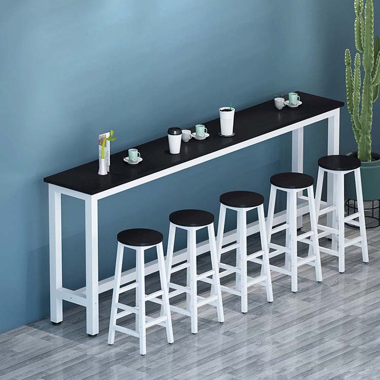 Bar table, high table, wall-mounted table, storage table, chair set available, customized product BT-A7 