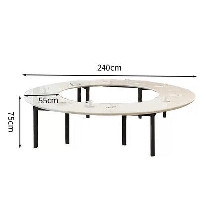 Steel frame, piano finish, mirror finish, conference table, meeting table, stylish conference desk, conference room, meeting, workbench MT-A26